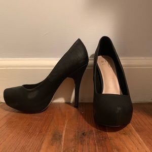 Black 5 inch Stiletto